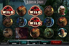 Take a look at the Jurassic Park slot