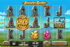 Main screen of the Jackpot Giant slot